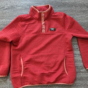 Coral LL Bean sweater